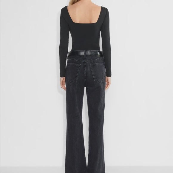 NWT Aritzia Contour Full Squareneck Longsleeve Bodysuit M - Picture 3 of 7